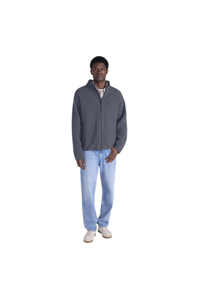 Andy Borg Fleece Jacket, Alternate, color, Light Grey