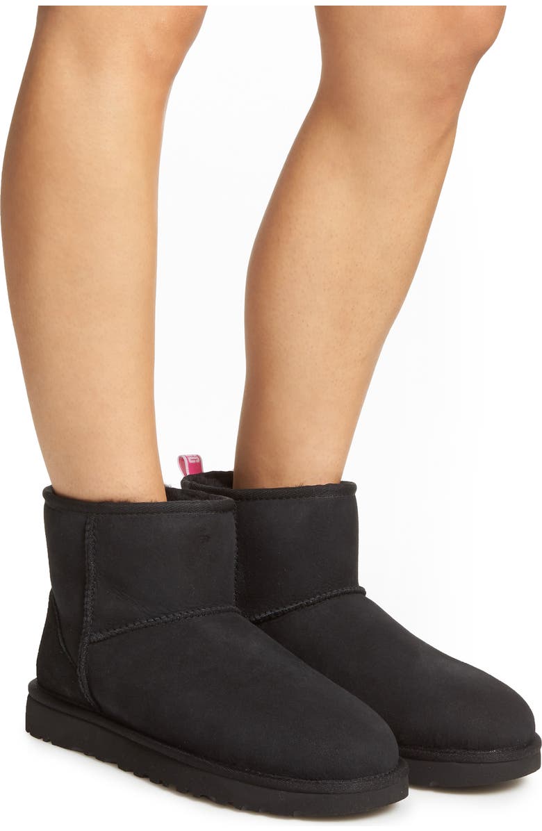 UGG<sup>®</sup> Classic Mini II Logo Bootie, Alternate, color,