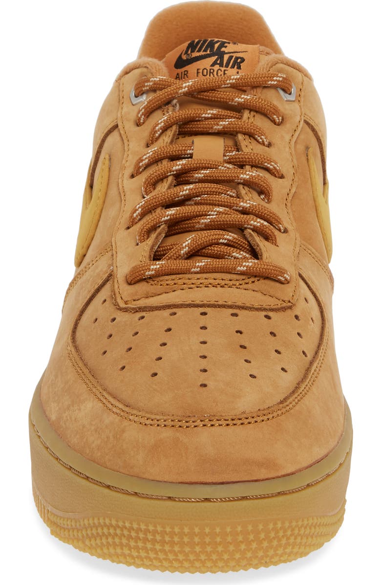 Nike Air Force 1 '07 WB Sneaker, Alternate, color, Light Brown/Black