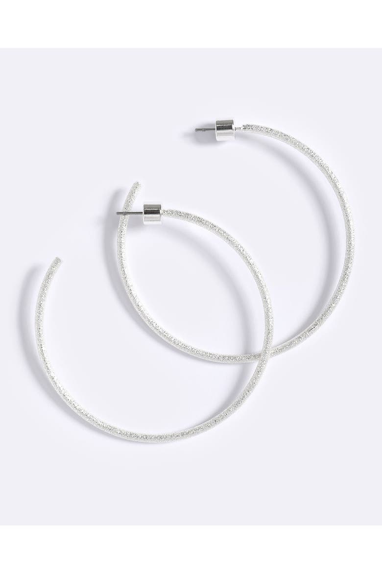 Extra Her Hoops, Main, color, Silver