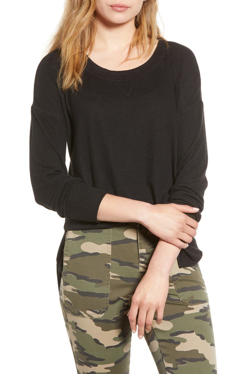 Caslon<sup>®</sup> Cozy Sweatshirt, Main, color,