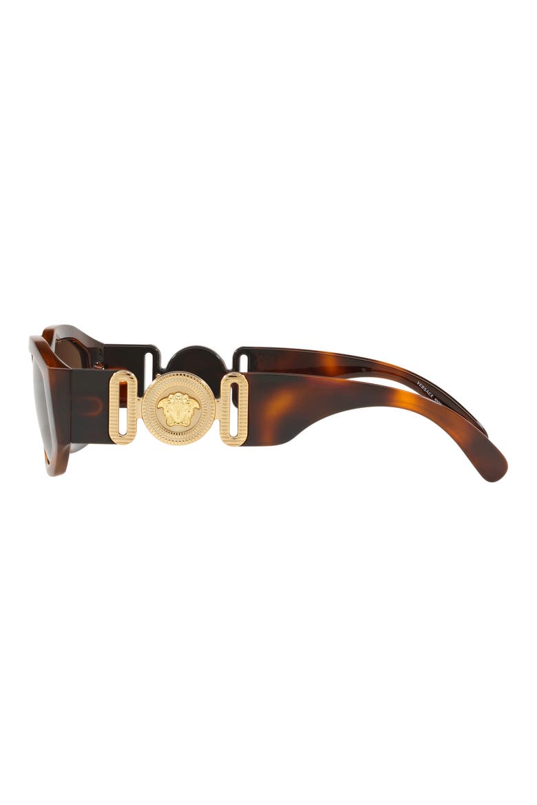 55mm Biggie Sunglasses, Alternate, color, HAVANA / DARK BROWN