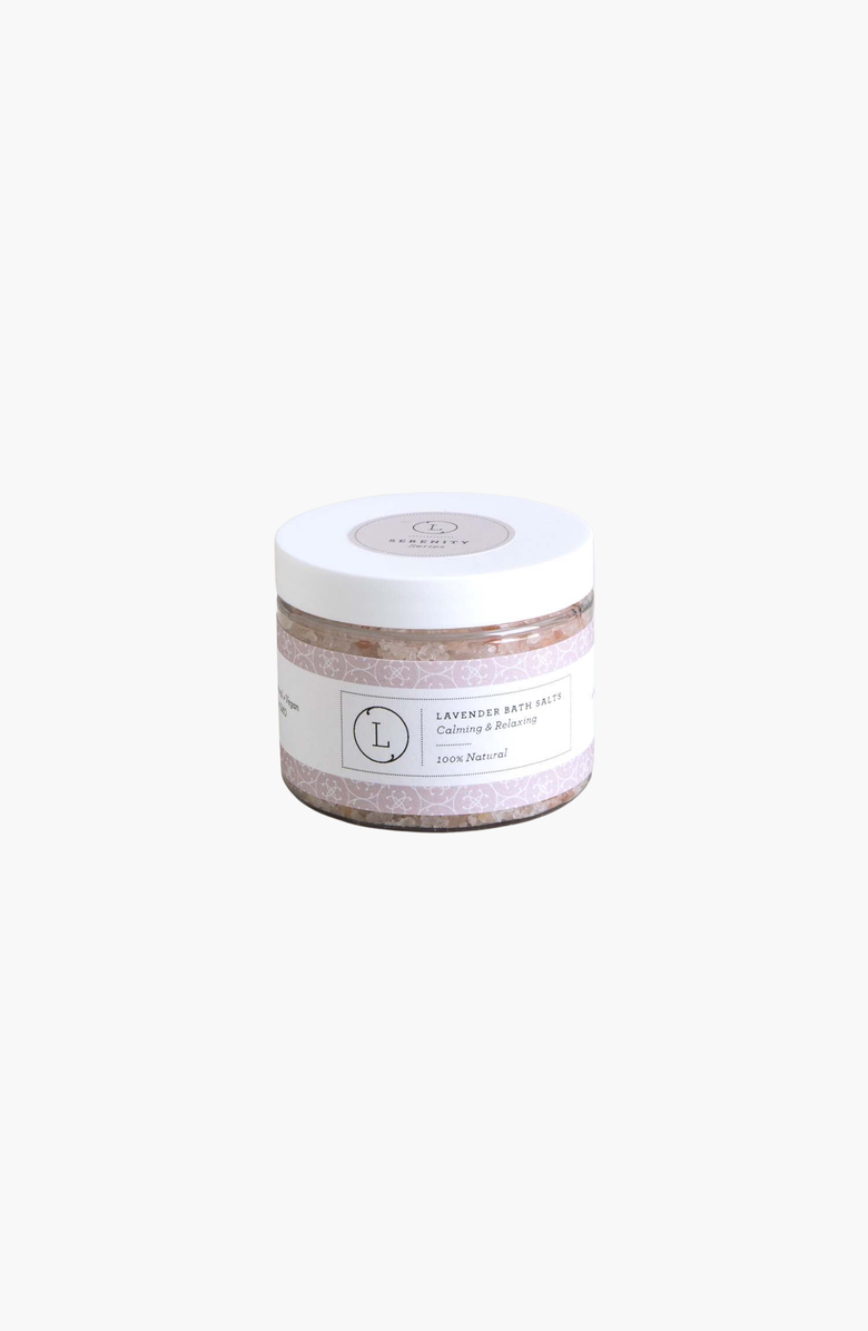 Lizush Lavender Natural Bath Salt Soak, Main, color, 