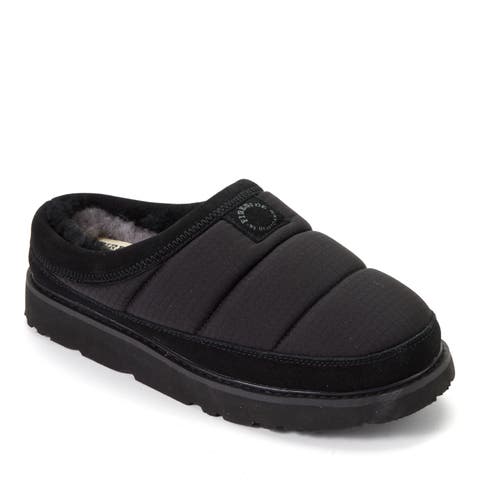 Fireside Greta Sport Nylon Puff Clog Water Resistant Slippers