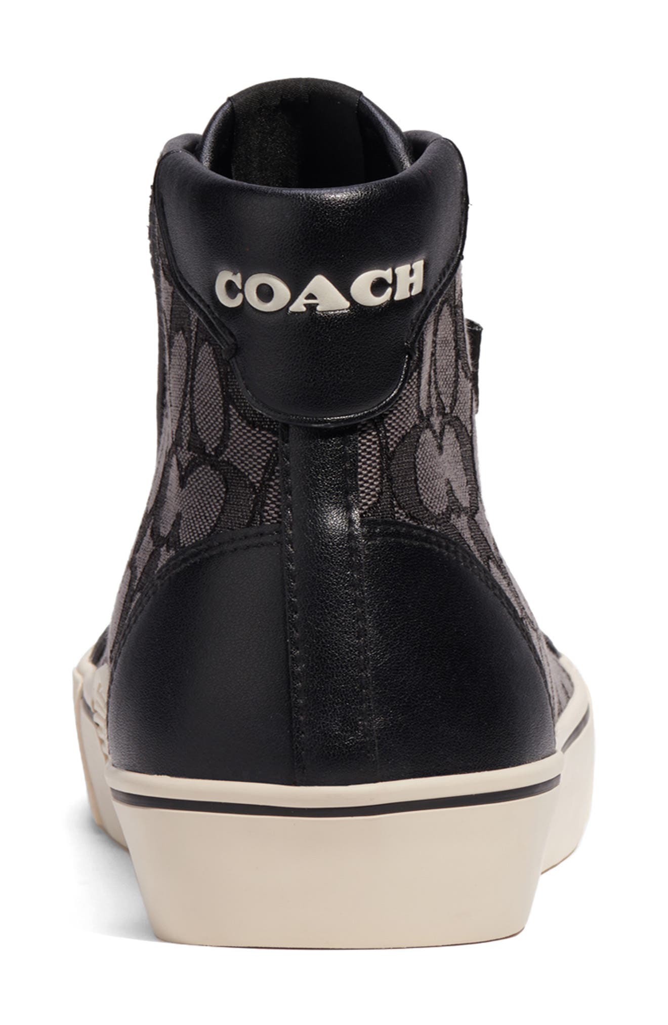 COACH Skate Signature Jacquard High Top Sneaker, Alternate, color, 