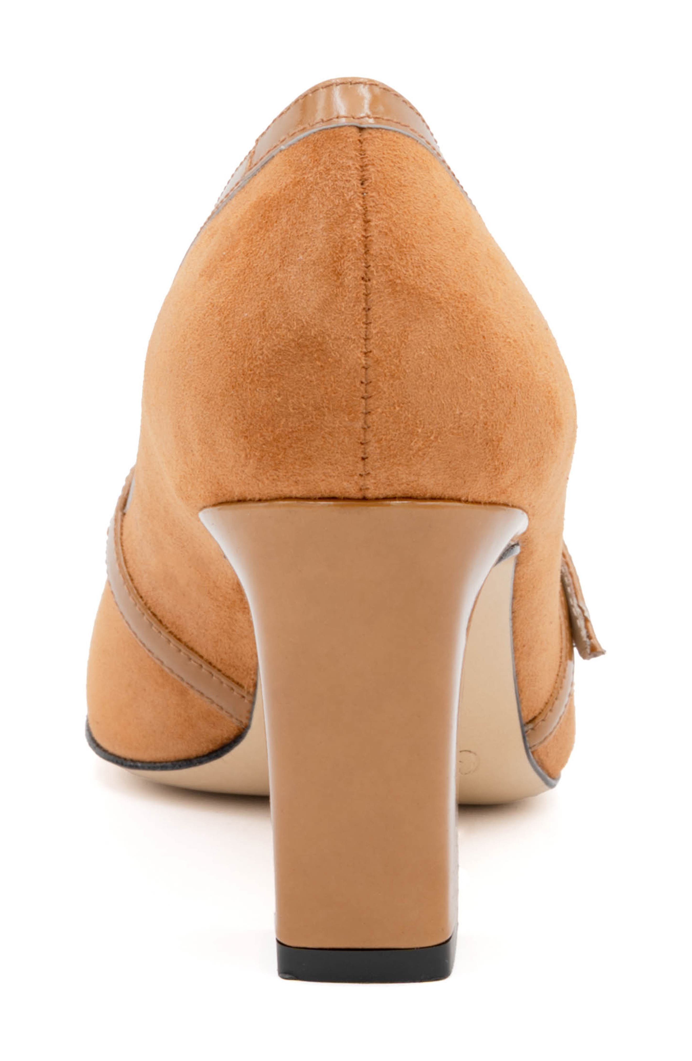 Amalfi by Rangoni Flavio Mary Jane Pump, Alternate, color, Whiskey Cashmere Match Vernice