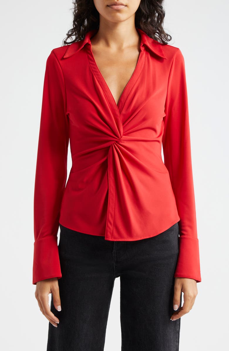 Cinq à Sept McKenna Long Sleeve Shirt, Main, color, 