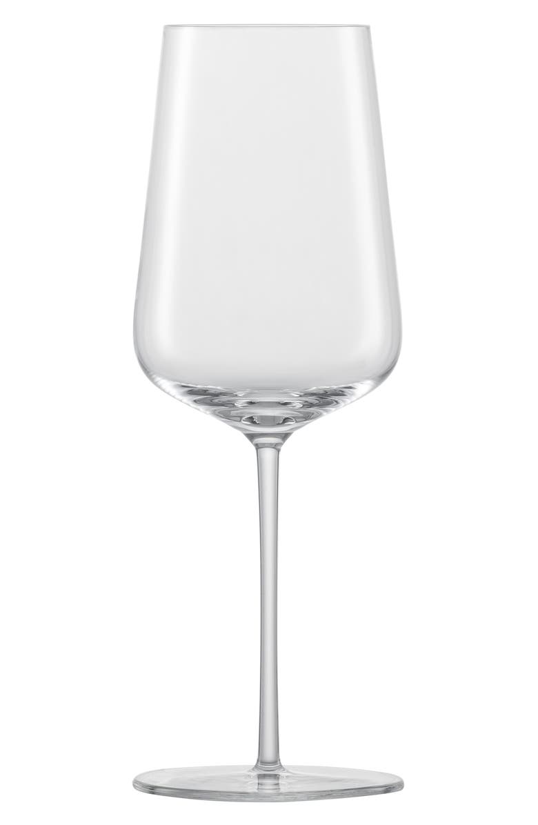 Zwiesel Glass Schott Zwiesel Vervino Set of 6 Chardonnay Wine Glasses, Main, color, Clear