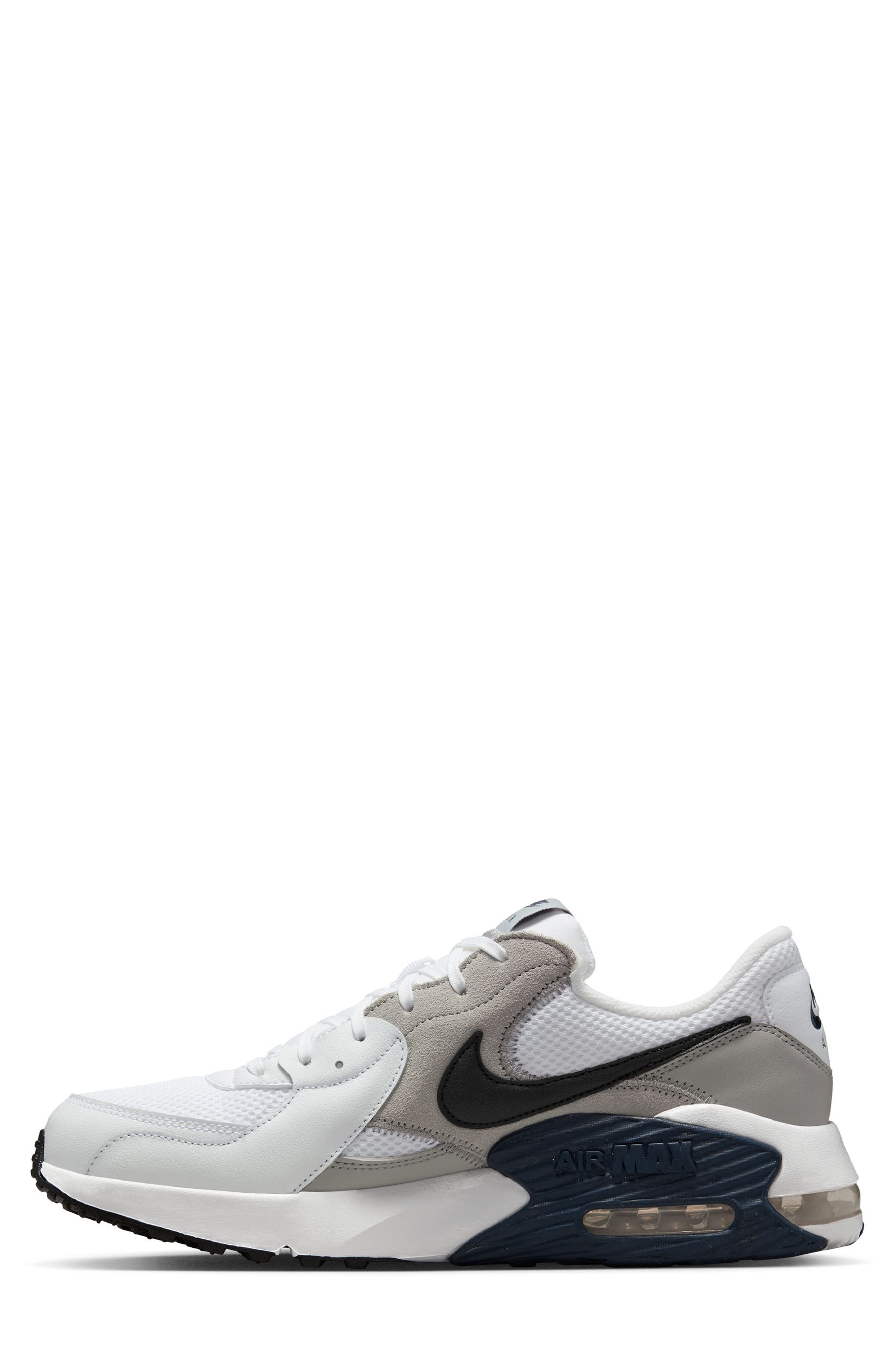Nike Air Max Excee Sneaker, Alternate, color, White/ Midnight Navy