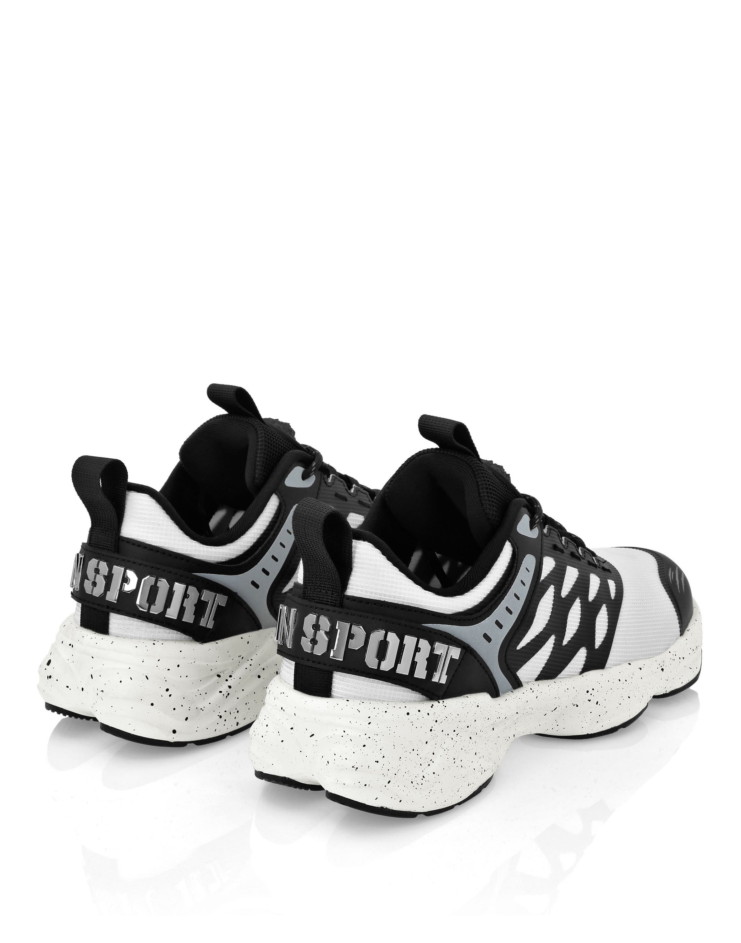 Runner Reflective Scratch Unisex, Alternate, color, white/black