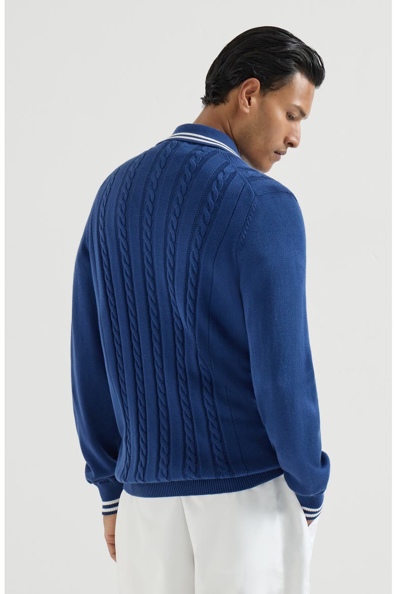 Knit shirt, Alternate, color, Avio Blue