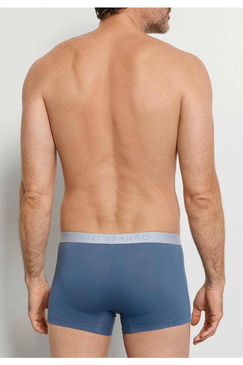 Cotton Essentials 2-Pack Cotton Boxer Briefs, Alternate, color, Studio Green / Retro Bl