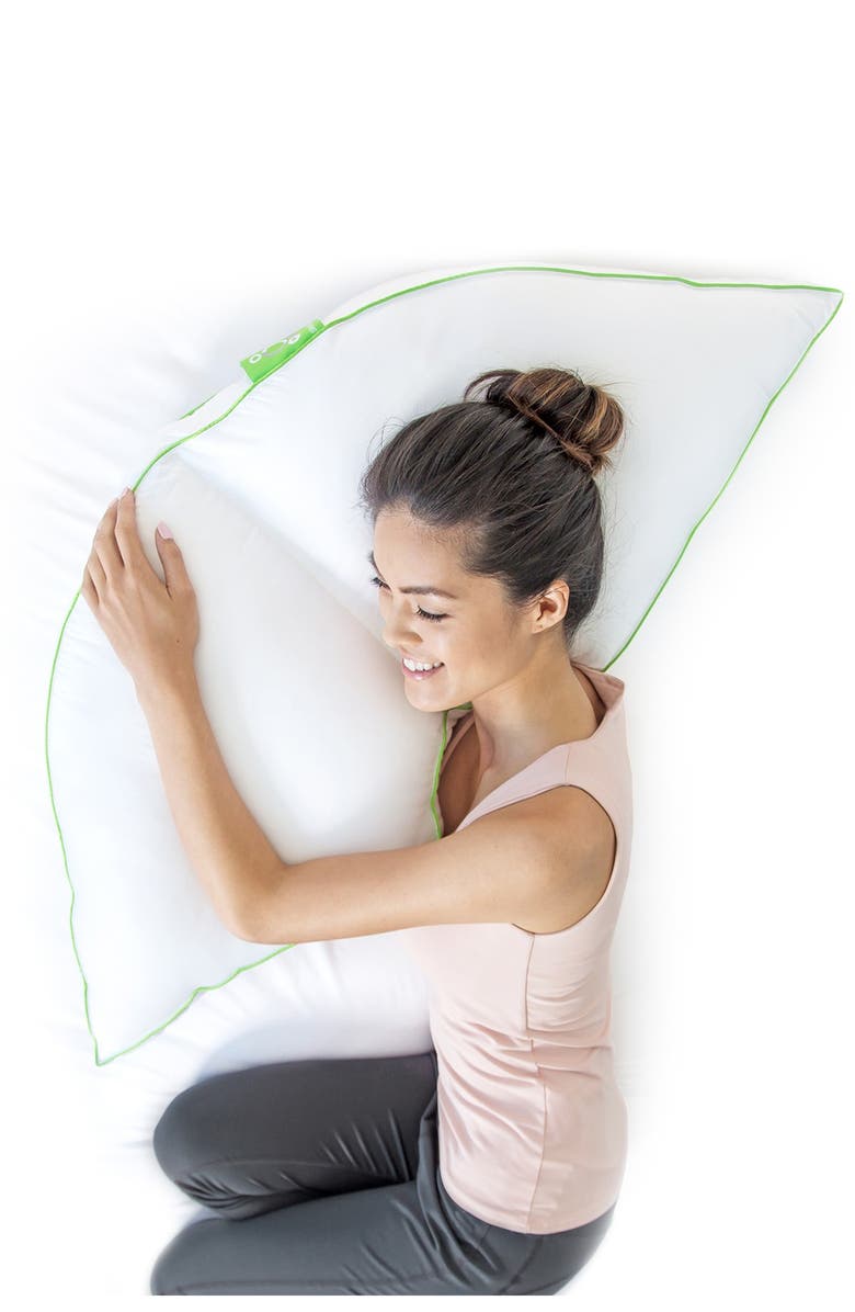 RIO HOME Sleep Yoga Side Sleeper Pillow, Alternate, color, White