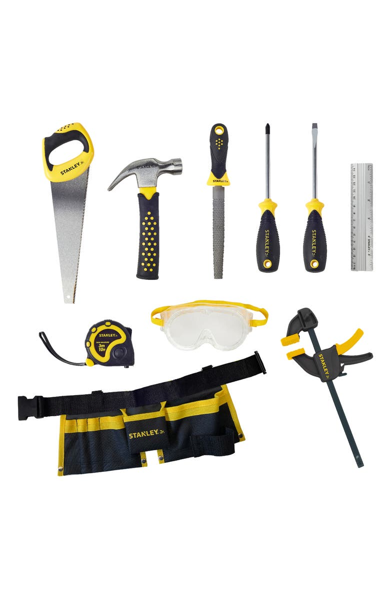 Stanley Jr. 10-Piece Toy Tool Set, Main, color,