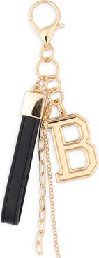 Leith Varsity Initial Bag Charm