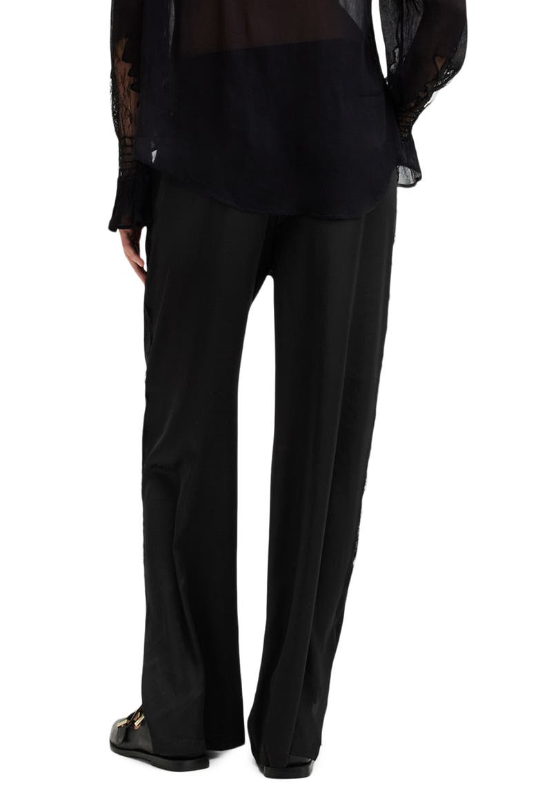 Tyler Lace Trousers, Alternate, color, BLACK