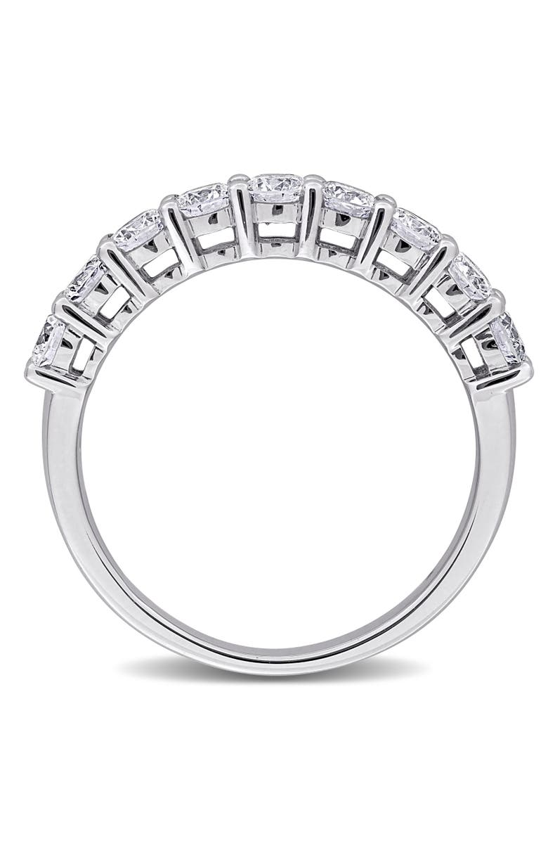 Julianna B. 1 CTW Lab-Grown Diamond Band 10k White Gold, Alternate, color,