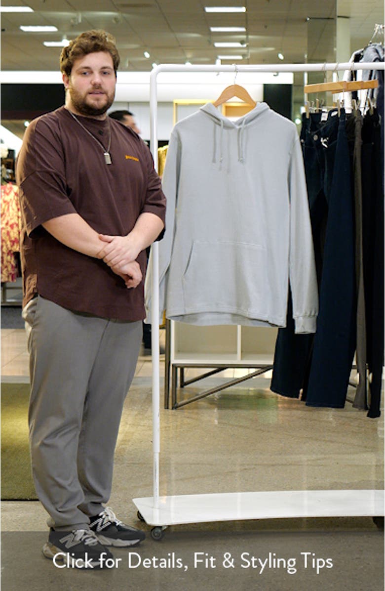 Waffle Longline Hoodie, sales video thumbnail