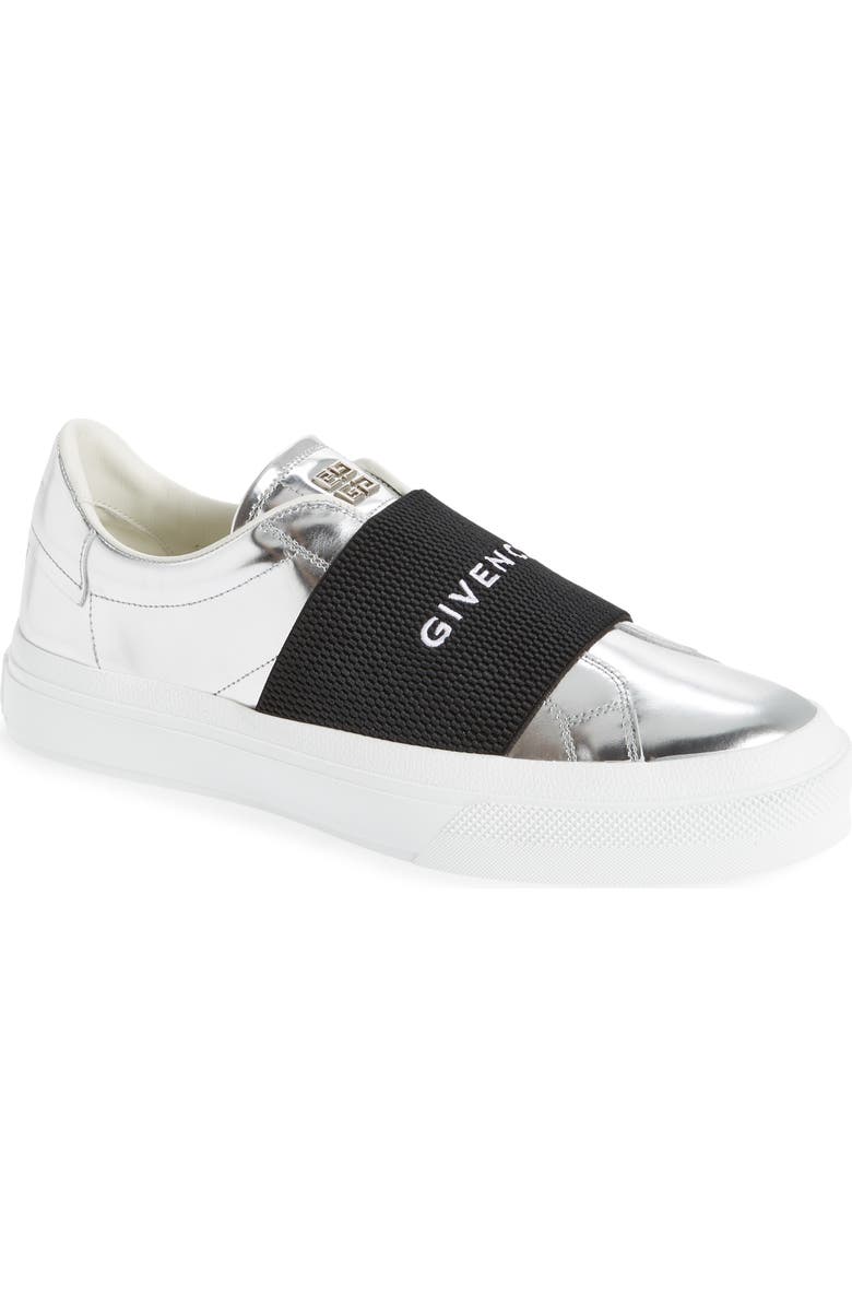 Givenchy City Court Metallic Slip-On Sneaker, Main, color,