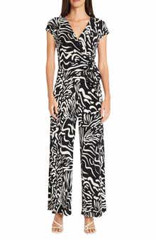 Maggy London Front Tie Jumpsuit