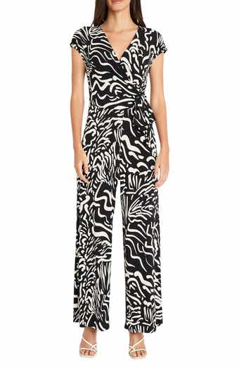Maggy London Front Tie Jumpsuit