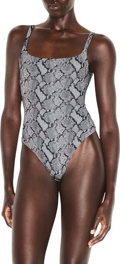 SKIMS Fits Everybody Square Neck Bodysuit | Nordstrom
