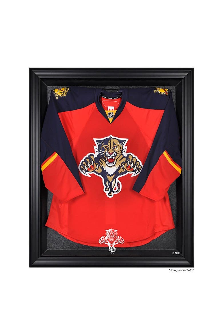 Florida Panthers (1993-2016) Black Framed Logo Jersey Display Case, Main, color, Black