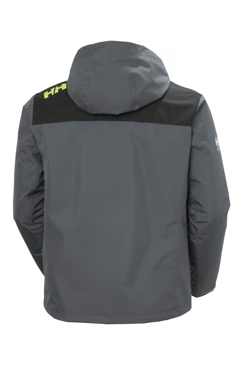 Crew Hooded Midlayer Jacket 2, Alternate, color, THUNDER GREY