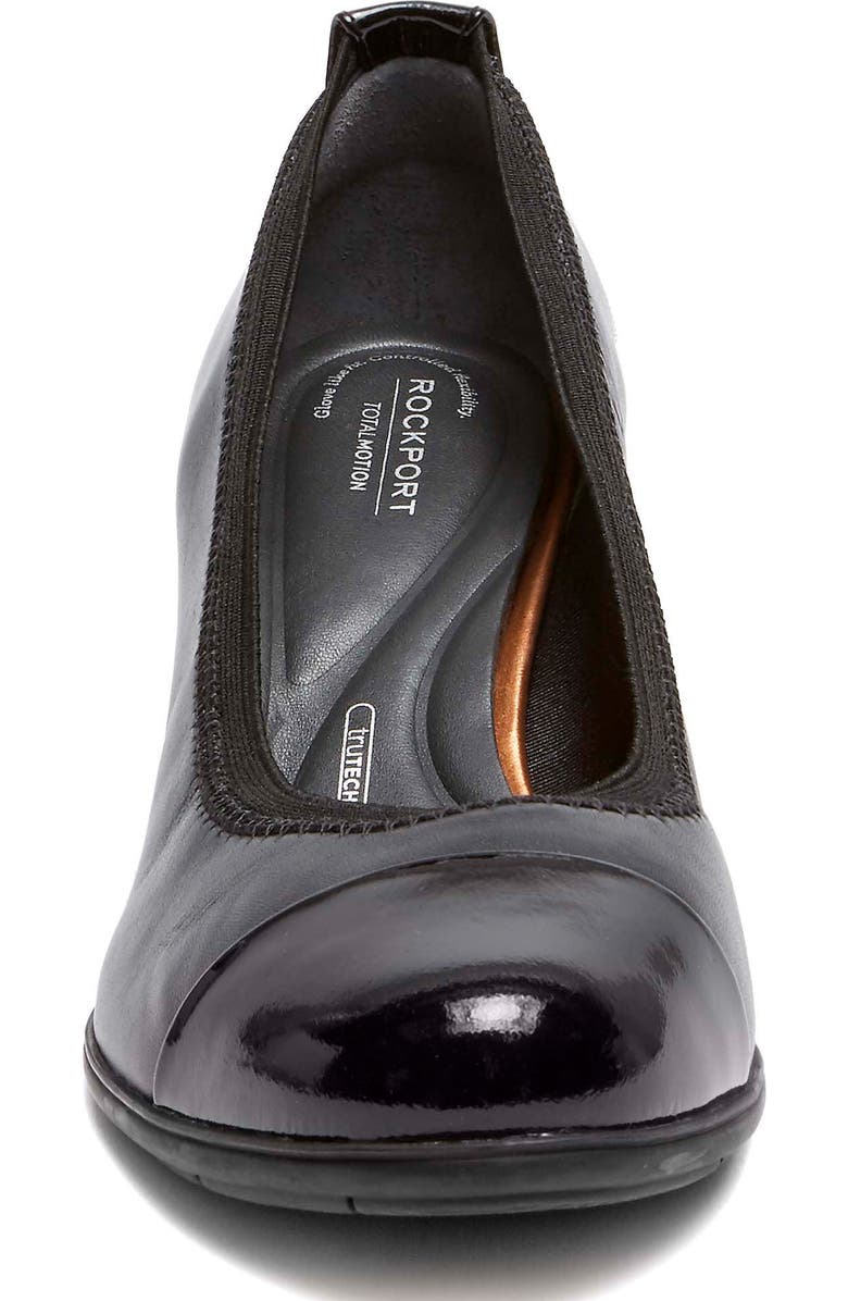 Rockport Esty Luxe Cap Toe Pump, Alternate, color,