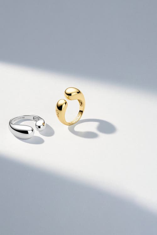 Sif Jakobs Jewellery Ring Goccia Pianura In Metallic