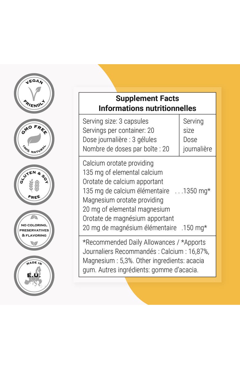 SuperSmart Calcium Orotate, Alternate, color, NO COLOR