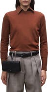 MANGO Crewneck Wool Sweater