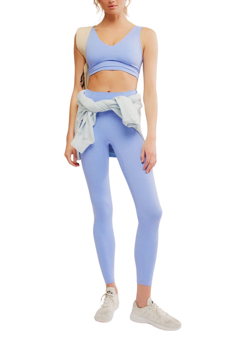 FP Movement Never Better Heather Crop Top, Alternate, color, BLUEBERRY HEATHER