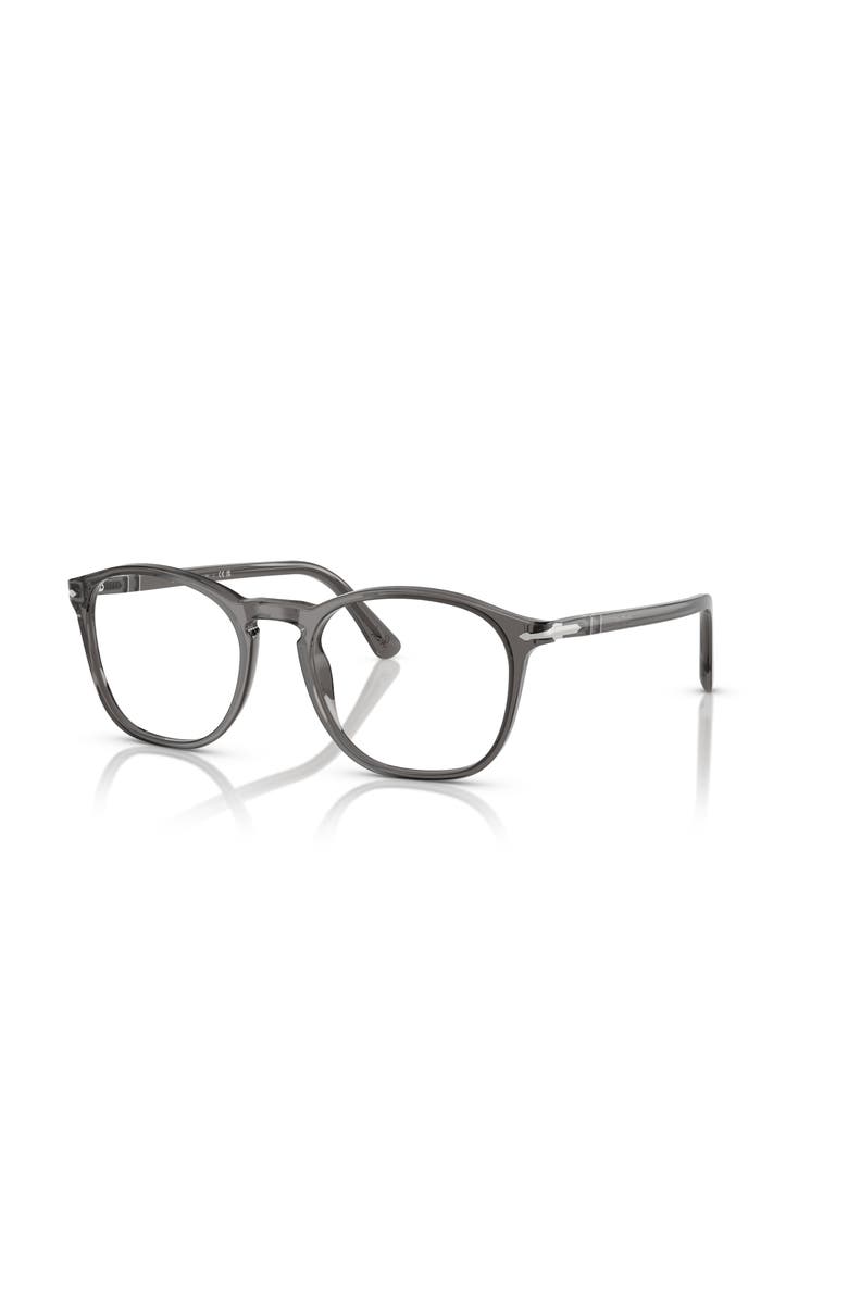 Persol 50mm Square optical glasses, Main, color, Grey