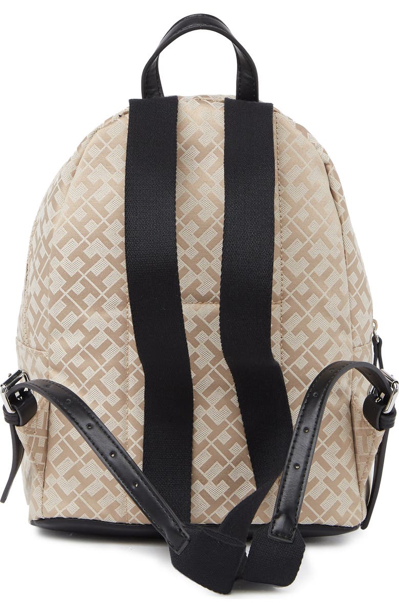Tommy Hilfiger Willow II Geometric Jacquard Printed Backpack, Alternate, color,
