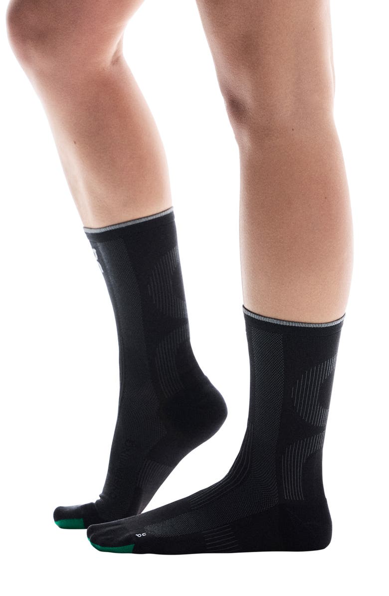 On Elite Run Crew Socks, Main, color, 