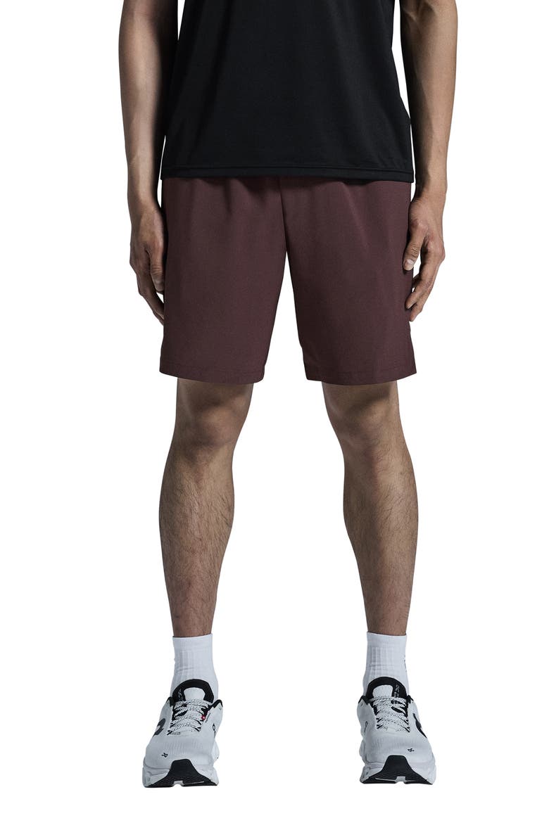 Focus Athletic Shorts, Main, color, MULBERRY