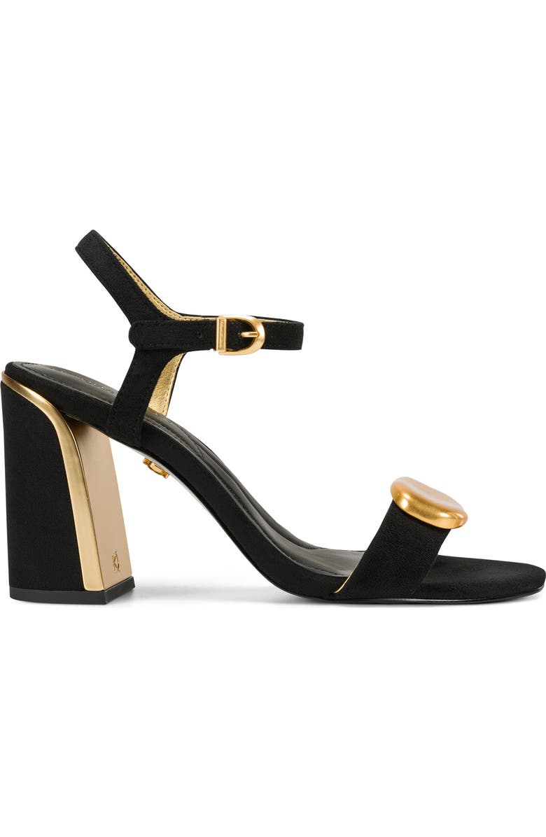 Donna Karan New York Seraphina Ankle Strap Sandal, Alternate, color, Black