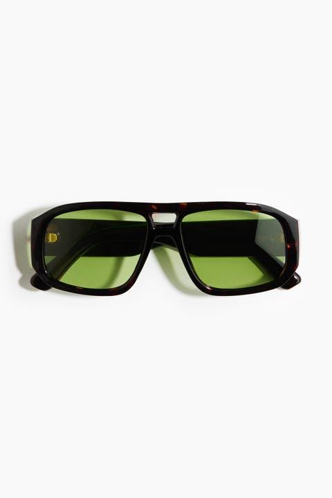 Polarized Aviator-style Sunglasses