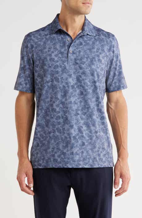 Greg Norman Solitaire Print Golf Polo
