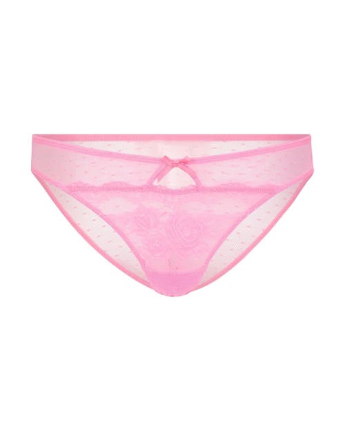 Adore Me Cordelia Brazilian Panties In Medium Pink