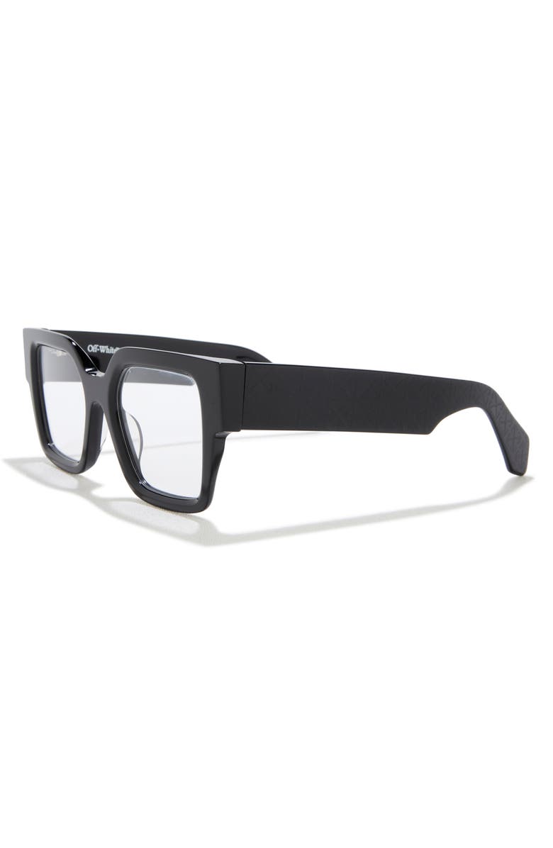 Off-White 50mm Square Reading Glasses, Alternate, color, 