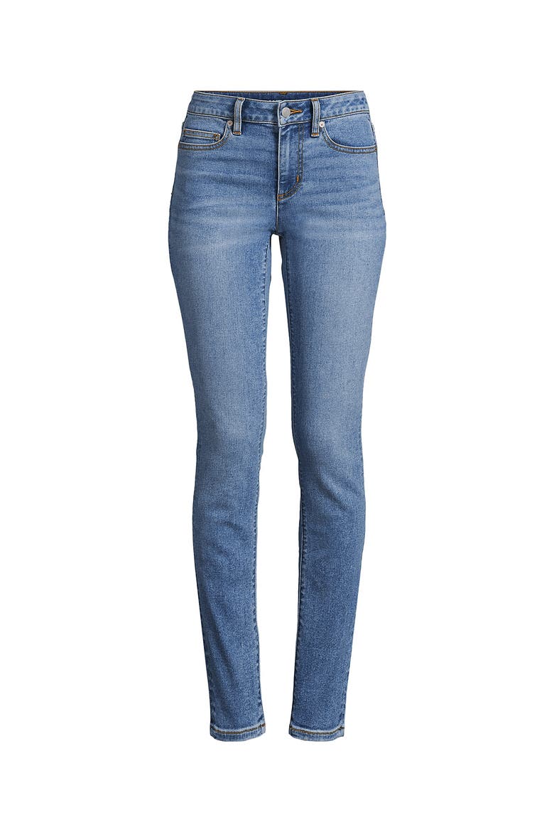 Recover Denim Mid Rise Slim Leg Jeans, Alternate, color, Beau Blue