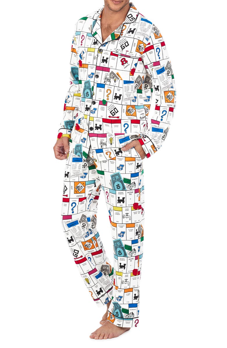 BedHead Pajamas Monopoly Pajama Set, Alternate, color, 