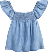 vineyard vines Kids' Ashe Chambray Top