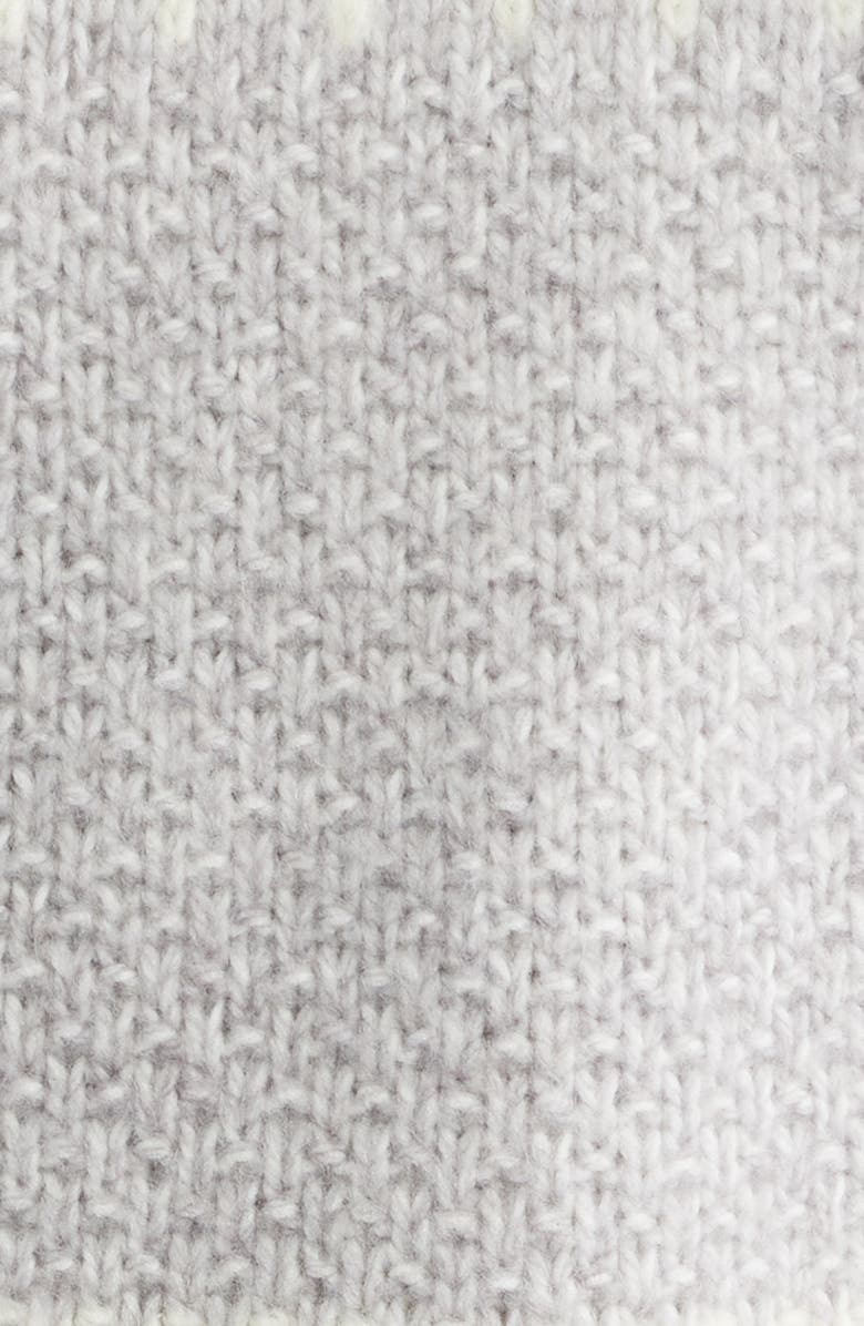 Lucky Brand Fair Isle Boat Neck Sweater, Alternate, color, Micro Chip