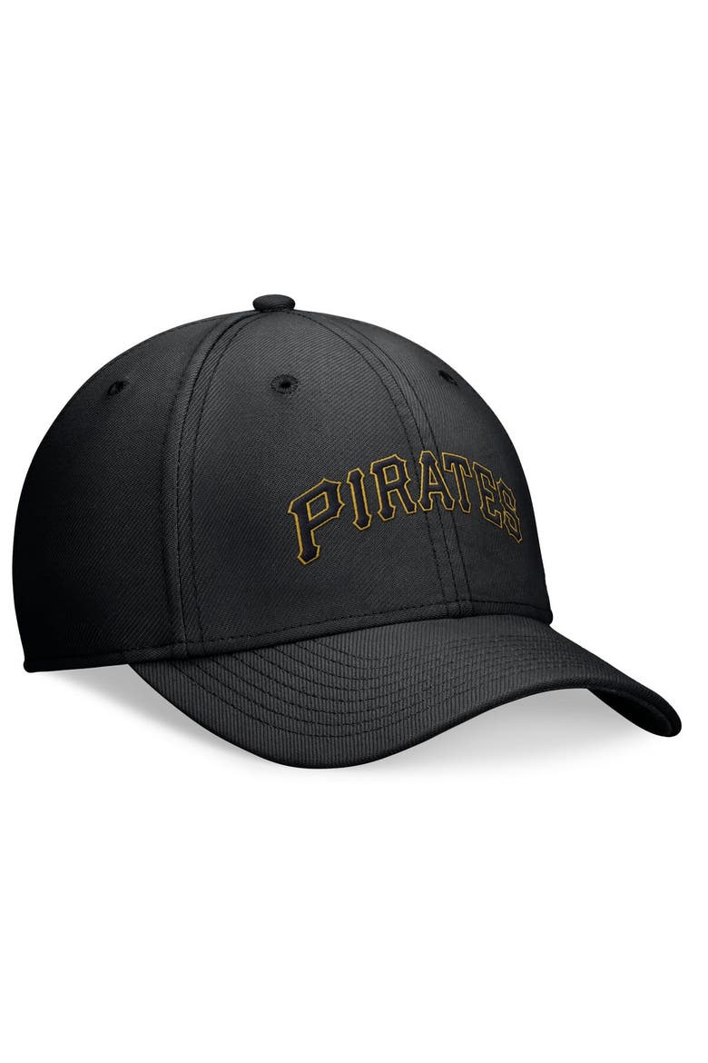 Men's Nike Black Pittsburgh Pirates Evergreen Performance Flex Hat, Alternate, color, Black