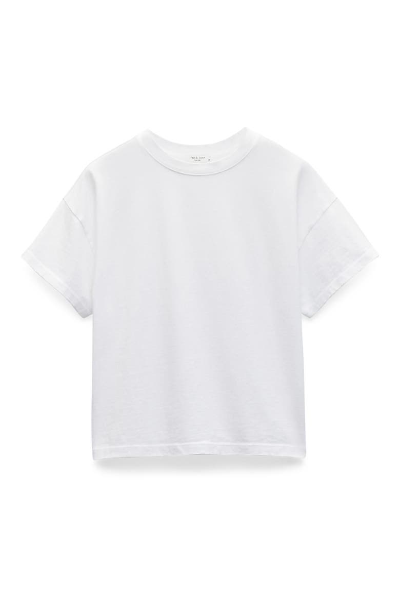 Kelley Boxy Cotton Jersey T-Shirt, Alternate, color, WHITE