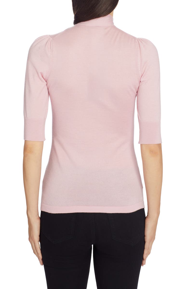 Dolce&Gabbana Tie Neck Cashmere & Silk Cardigan, Alternate, color, 