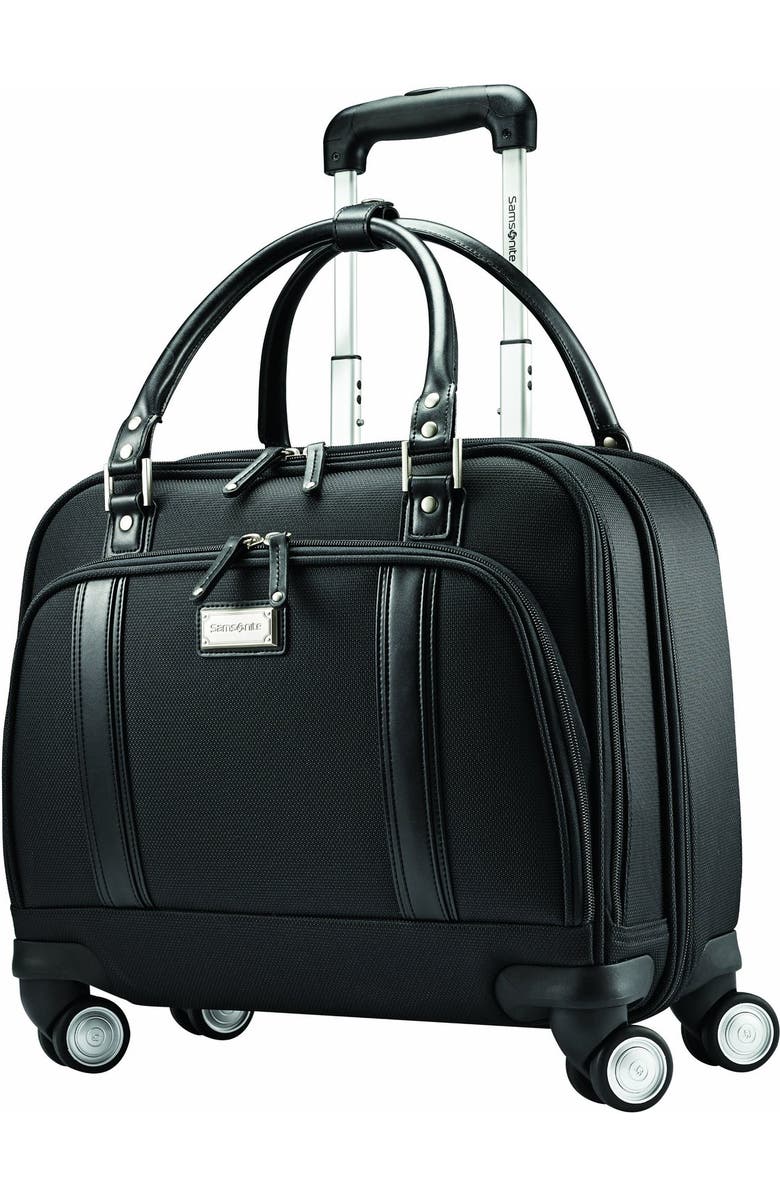 Samsonite Women's Spinner Mobile Office, Main, color, Black/Chrome